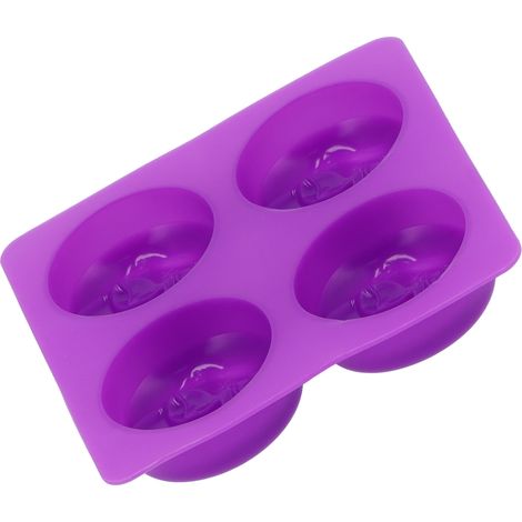 4-teilige Silikon-Form für runde Mondgesichter – DIY-Seifenform in Mondform für die heimische Küche (1/5)