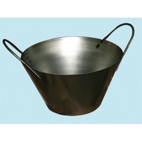 Secchio Muratore Caldarella in ferro 34 cm, 2 manici (1/3)