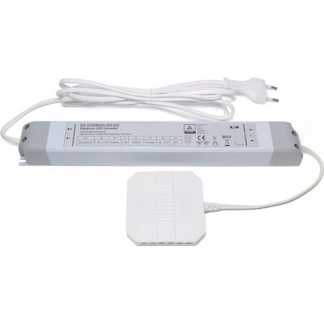 Convertidor LED 230 V 24 V 120 W 300mm L&S