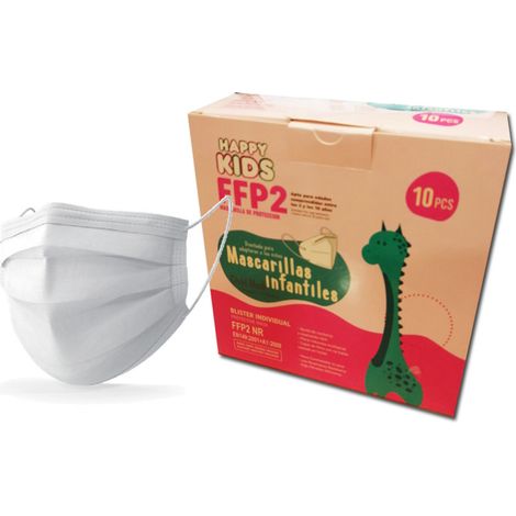 Masque Finstock FFP2 Enfant - Emballage de 10 Unités