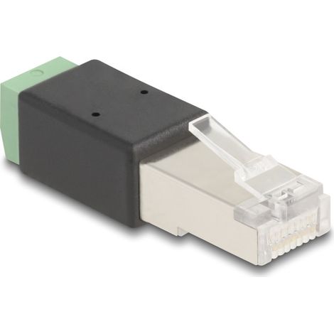 Accessoire de connexion delock 66604 plastique RJ45 2 broches