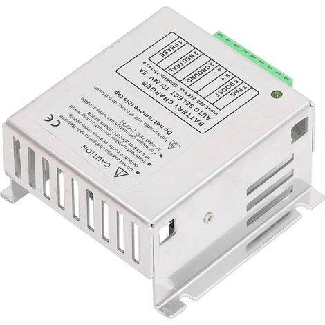 Chargeur de batterie pour groupe électrogène diesel 5A, pièce n° 12, 24 V CC, commutation automatique de tension 220-240 V CA (1/5)