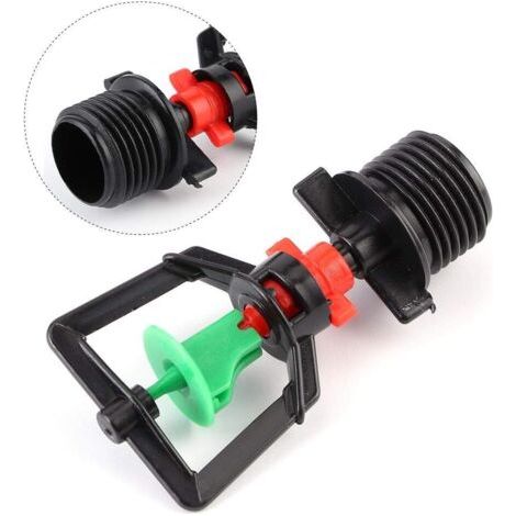 Buse d'irrigation par Aspersion, 20Pcs G1/2 Jardin Cadre à 4 Points d'arrosage rotative Arrosage tête Unique pulvérisation pour système Aspersion - (1/5)