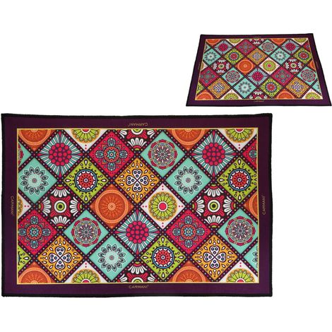 Tappeto da comodino Carmani, 60x40 cm - Motivo marocchino (1/2)