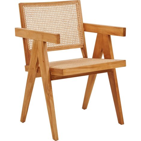 Esszimmerstuhl WESTBROOK II Mahagoniholz Braun