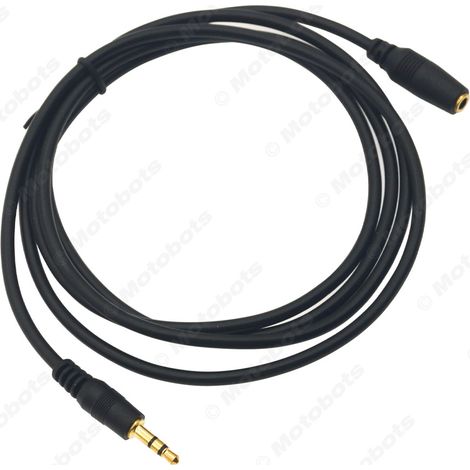 Car audio extension cable, 3.5mm AUX extension cable, 1.5m, 3.5mm male-to-female headphone extension cable. (1/4)