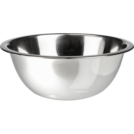 Gastro Bol de Cuisine Acier Inoxydable Argent 22 x 22 x 8 cm (1/4)