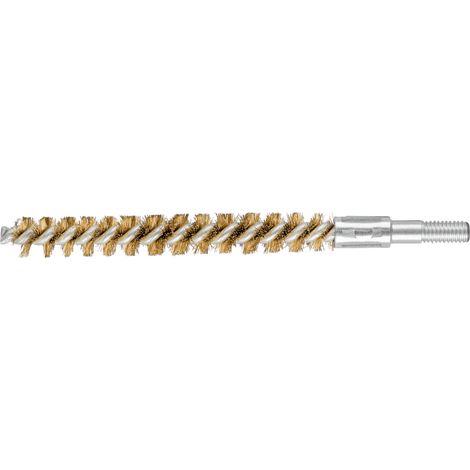 PFERD TOOLS Innenbürste ungezopft IBU Ø10x80mm M6 Messing-Draht-Ø0,15 10 Stk