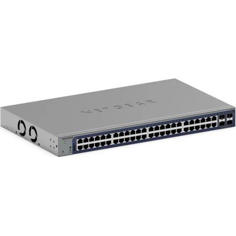 Conmutador gestionado Netgear GS752TX 48 puertos Gigabit SFP+ 10G rack 1U