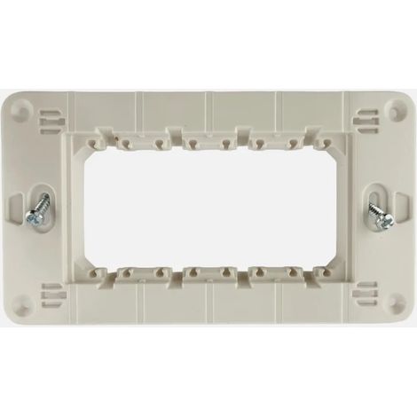 Supporto 4 posti Compatibile con Bticino MatixGo - Biesse - Tipo J4704