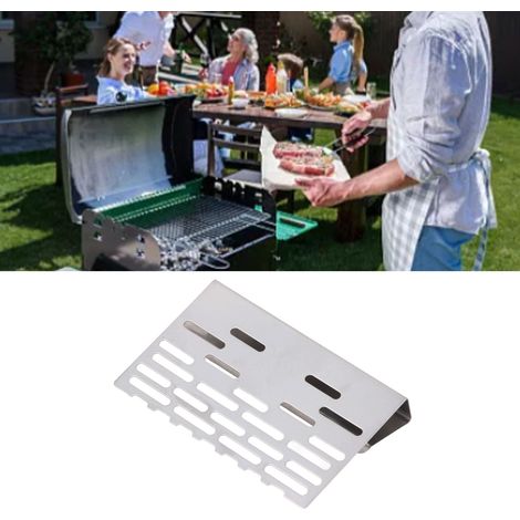 Grille barbecue multifonctionnelle avec thermomètre numérique - Grille de cuisson et thermomètre 304 stainless steel avec 2/4 sondes pour camping et pic-nic (1/5)