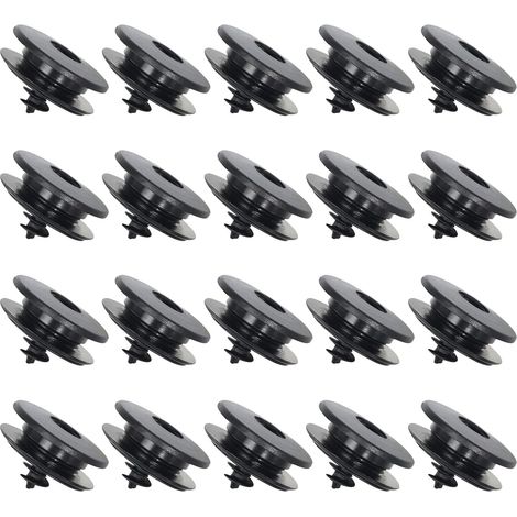 BEBUSINGOTO Clips pour Tapis de Sol de Voiture 20 Pièces Clips de Fixation pour Tapis de Voiture Clips de Support de Tapis 3 en 1 Clip Universel pour Tapis Bouton de Tapis pour Tapis de Sol en Moquet (1/5)