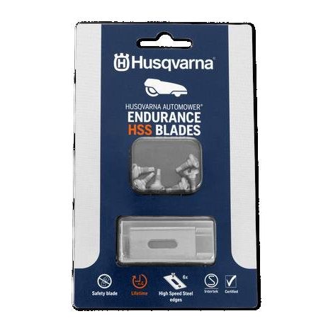 KIT LAME AM ENDURANCE HSS 6PZ 599805201 ORIGINALE HUSQVARNA
