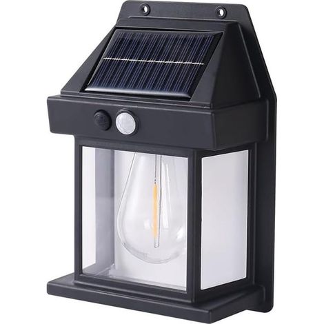 Aplique de Pared Solar con Sensor de Movimiento – 3 modos, IP65 (paquete de 1) (1/5)