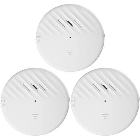 Glass Break Detectors, Window Alarm with 125 DB Alarm, Window Vibration Sensor Alarm (3 Pieces) (1/5)