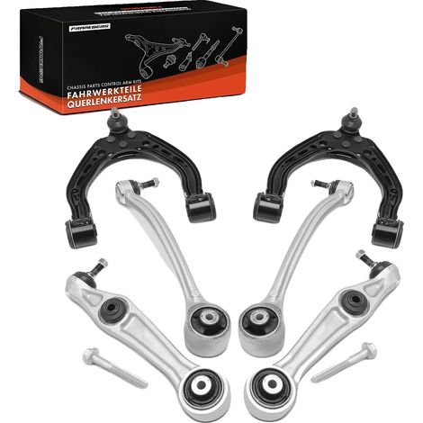 Braccio di sospensione, compatibile con Tesla Model S, struttura in acciaio resistente, adatto all'asse anteriore, codici ricambio intercambiabili 104396600A, 104396500A (1/5)