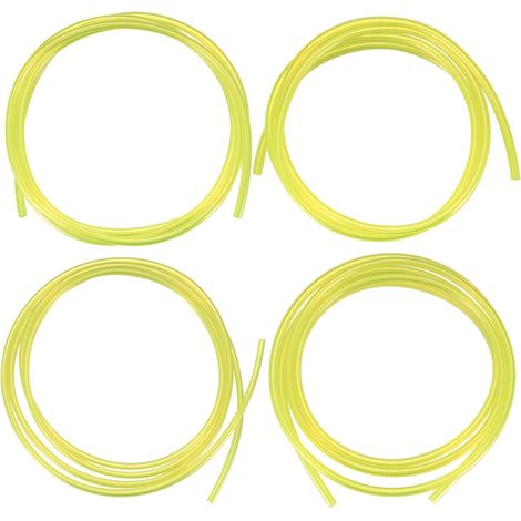 4 - Tuyau Carburant - Kit Flexible - Résistant Haute Température - Pour Moteurs Thermiques Scie Souffleuse Débroussailleuse Jaune 3x6mm 3x5mm 2x3,5mm 2,5x5mm (1/5)