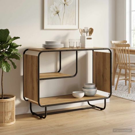 Aparador Roble artisan 93.5 x 37.5 x 64.5 cm (1/4)