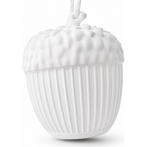 Lanterne LED en forme de gland, décoration lumineuse blanche pour bougie chauffe-plat LED
