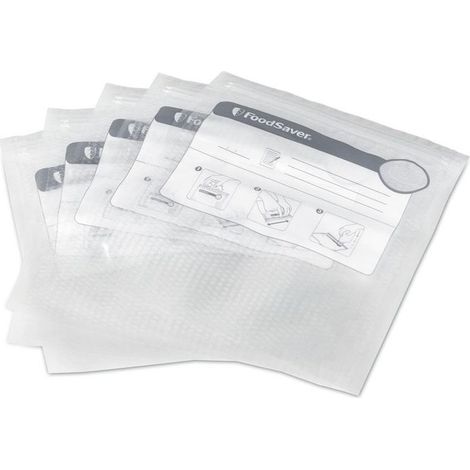 Foodsaver FVB015X sacchetti trasparenti per la conservazione 0,95L (1/2)