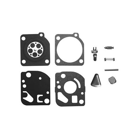 Kit Réparation Membranes Et Joints Carburateur Adaptable Zama Pour Modèle Carburateur C1q Monté Sur , Shibaura Et Autres .
