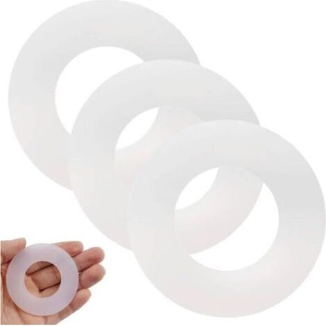 3 Pièces Set De Joints Pour Bassin , Joint Chasse D'Eau Wc Pour Geberit , Tube De Rinçage Et Cloche De Levage , Compatible Avec Les Réservoirs De Chasse Pour Geberit-Crezuo (1/4)