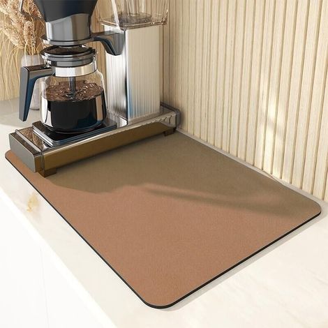 Coussins absorbants pour la cuisine coussins de drainage pour vaisselle évier de cuisine coussins de protection de comptoir 30x40cm (1 portion) (1/4)