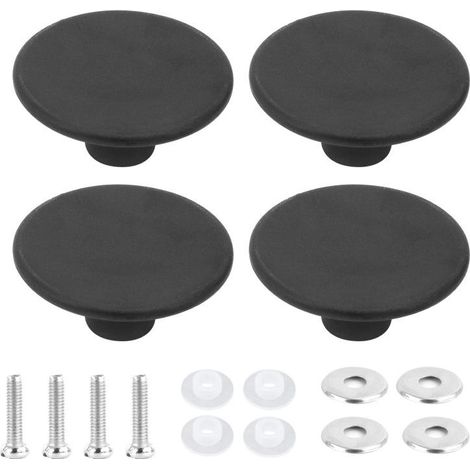 Bouton de couvercle de casserole en acier inoxydable, lot de 4 poignées universelles robustes pour casseroles et poêles, remplacement pratique pour ustensiles de cuisine. (1/5)