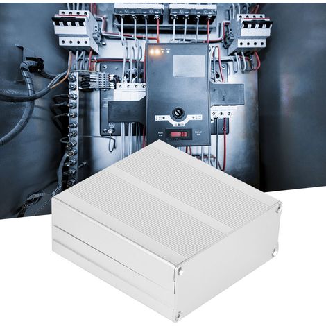 Aluminium-Kühlkörper, geteiltes Gehäuse, 40 x 97 x 100 mm, für GPRS-Controllerplatinen (1/5)