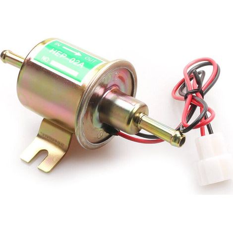 Keyoung – Pompe à carburant électrique 12V 4-7PSI – Aspiration élevée – Compatible essence/diesel pour voitures et machines – Aluminium moulé - HEP-02A (1/5)