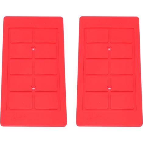 Lot de 2 tapis de réparation en silicone, coussinets à forte aspiration et fentes isolantes pour l'entretien (1/5)