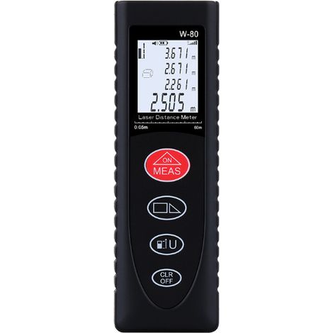Télémètre laser mini portable, instrument de mesure électronique de distance et règle laser