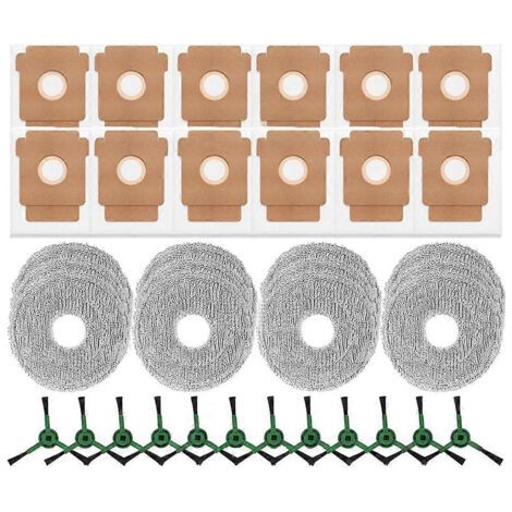 LAN Pièces détachées pour aspirateur iRobot Roomba Plus 405 Combo / 505 Combo : brosse latérale, lingette, sacs à poussière et accessoires (1/5)