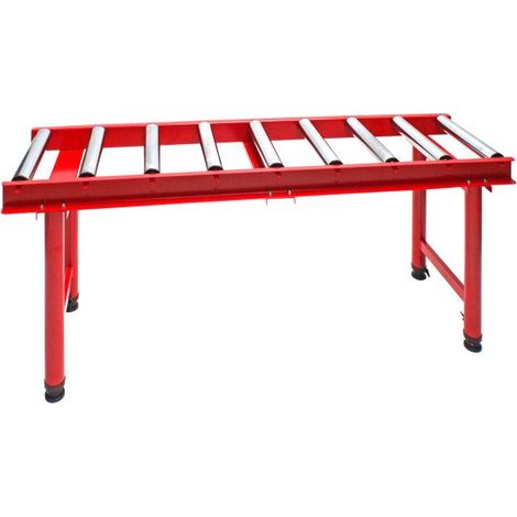 Table à rouleaux 1,65 m de longueur charge max. de 200 kg