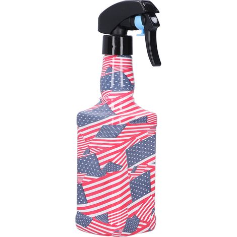 Bouteille pulvérisateur cheveux ajustable rechargeable vide plastique pour coupe coiffure arrosage plantes 2 (1/5)