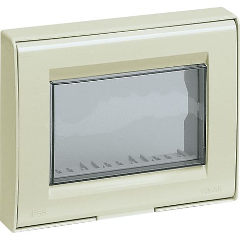 VIMAR - 13733.QA IP55 3M Idea/8000sp Elfenbein-Abdeckung