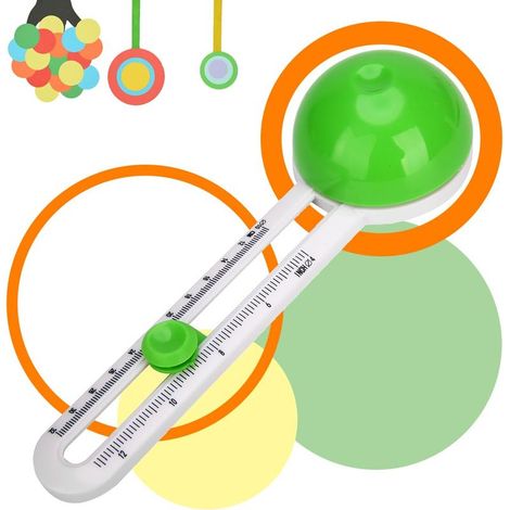 Coupeur De Papier Circulaire Cut Paper Circle Rotary Circle Cutter Rotatif Craft Massicot Supplies (Green) (1/5)