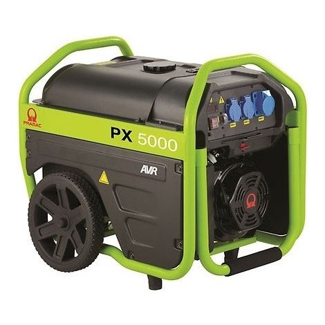 Pramac – Groupe électrogène 3,6kW 230V – Moteur AVR pour applications professionnelles – Châssis robuste avec roues intégrées – Facile à transporter (1/5)