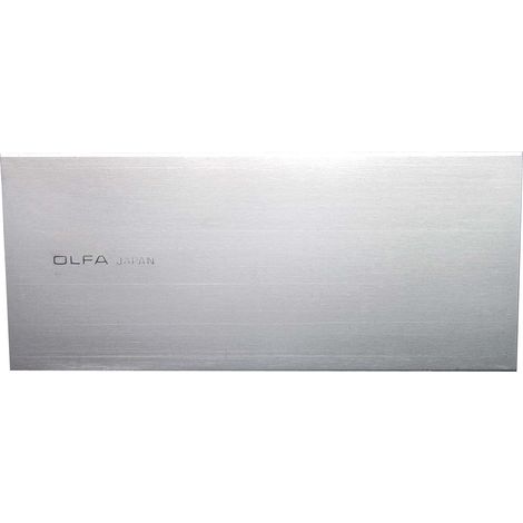 Lames flexibles en acier de qualité supérieure OLFA 100 x 45 x 0,3 mm - Lot de 6 (1/2)