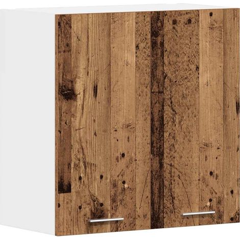 Kitchen Wall Cabinet Lyon Old Wood 60x31x60 cm Engineered Wood vidaXL
