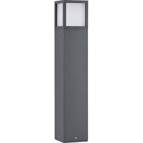 LED-utomhuslampa "Dewari" aus aluminium / grå / zink von Lucande