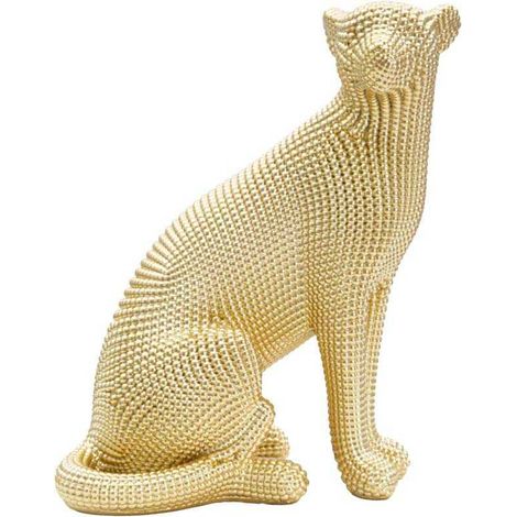 LEOPARD GOLD CM 23X15,5X29 (1/4)
