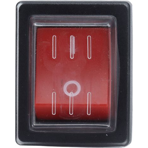 Interrupteur Basculeur 4 Broches Étanche avec Capot 125/250VAC pour Matériel Électrique (1/5)