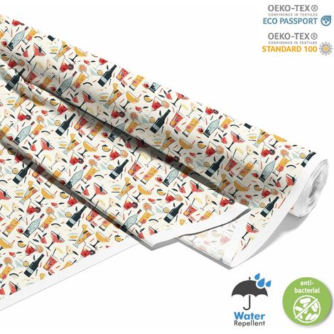 TESSUTI DECORATIVI PER ESTERNI OXFORD - Motivo Cocktail DX8564 (1/5)