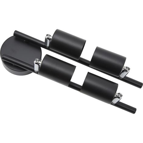 Eosnow Tracking -Lichter Decke LED 4 60 W einstellbare Winkel faltbare matte schwarze Lichtbeleuchtung für Schlafzimmer Hotel 85-265V