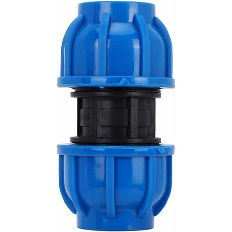 [NON UTILIZZATO] pezzi Connettore dritto in plastica PE da 25 mm a 25 mm Adattatore per tubo dell'acqua Connettore dritto Raccordi per tubi dell'acqua