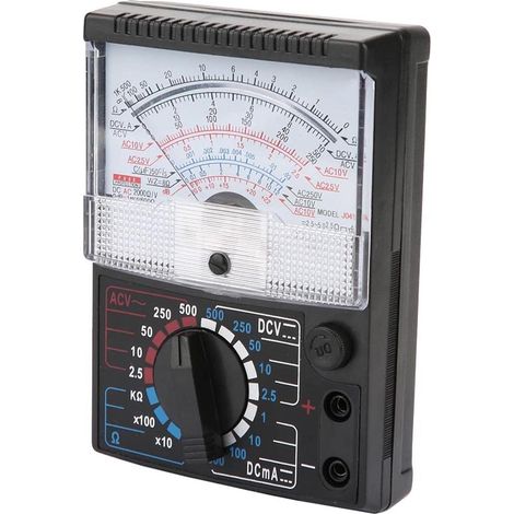 Multimètre Analogique - Instrument de Test de Résistance de Tension AC/DC, Voltmètre électrique pour Test de Carte Mère (1/5)