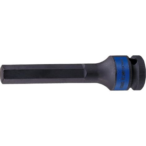 Lange Schlagschrauber-Nuss 1/2'' Sechskant 8 mm x 100 mm - KY406508M