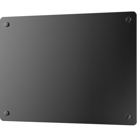 Radiador con panel de cristal y control WiFi por App Negro (1/5)