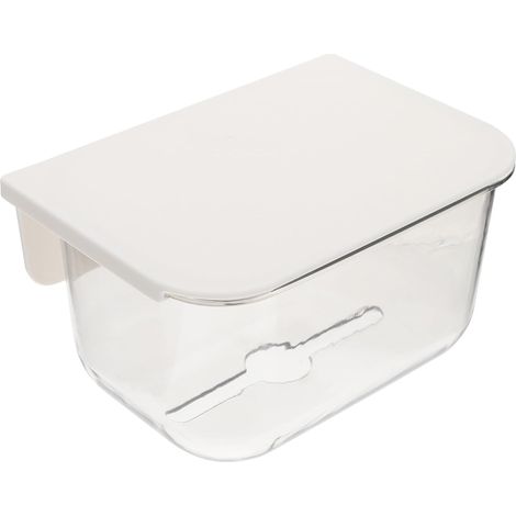 Distributeur de papier essuie-tout mural pour salle bain, support robuste, sans perçage, en PET, (1/5)
